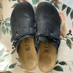 Papillon black wedges/clogs size 41